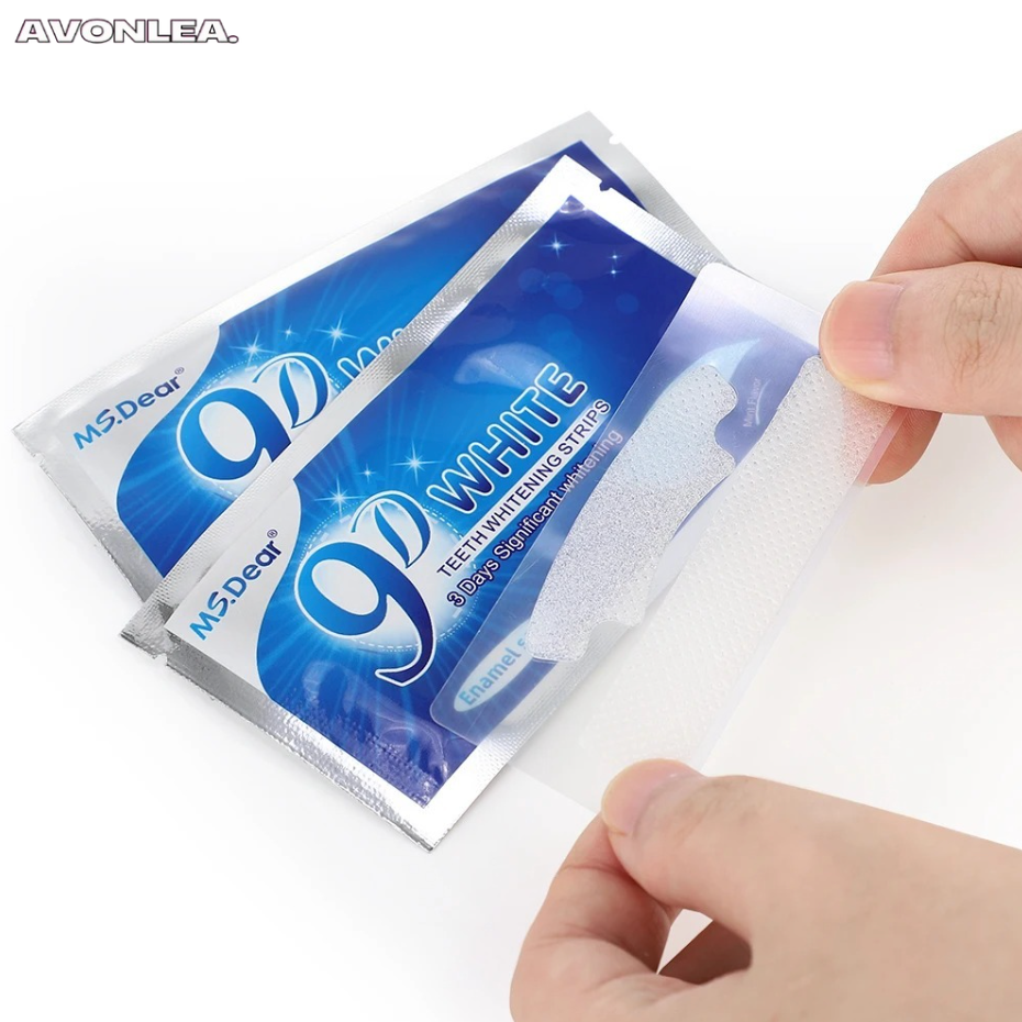 BrightSmile: Teeth Whitening Strips – 7 Pairs (14 Strips)